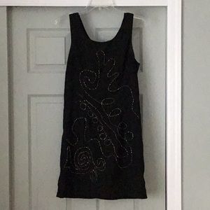 Beaded little black dress